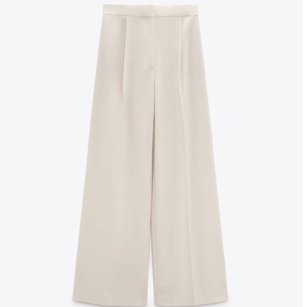 Zara Masculine Wide-Leg Trousers